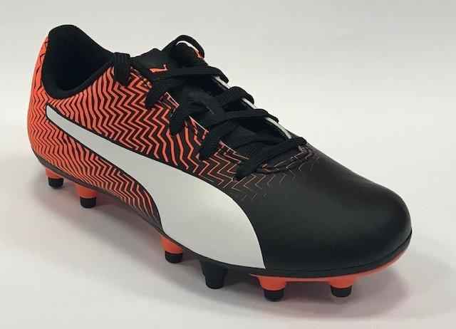 Puma scarpa da calcio da ragazzo Rapido II FG Jr 106063 03 arancio-nero-bianco - OnSide Football