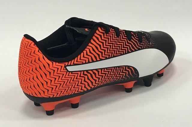 Puma scarpa da calcio da ragazzo Rapido II FG Jr 106063 03 arancio-nero-bianco - OnSide Football