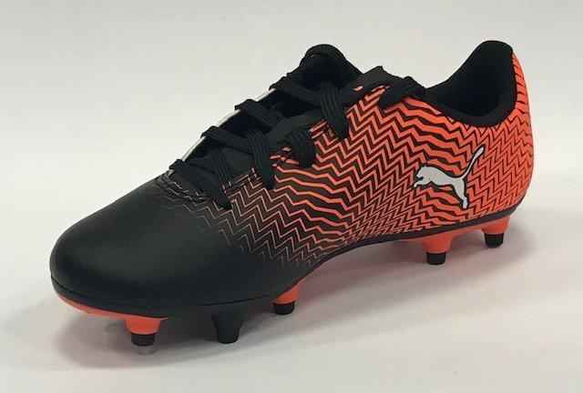Puma scarpa da calcio da ragazzo Rapido II FG Jr 106063 03 arancio-nero-bianco - OnSide Football