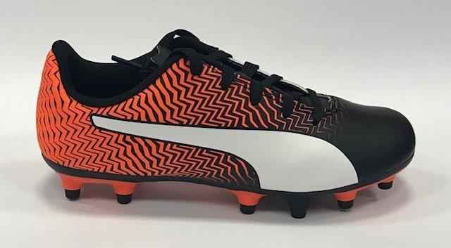 Puma scarpa da calcio da ragazzo Rapido II FG Jr 106063 03 arancio-nero-bianco - OnSide Football
