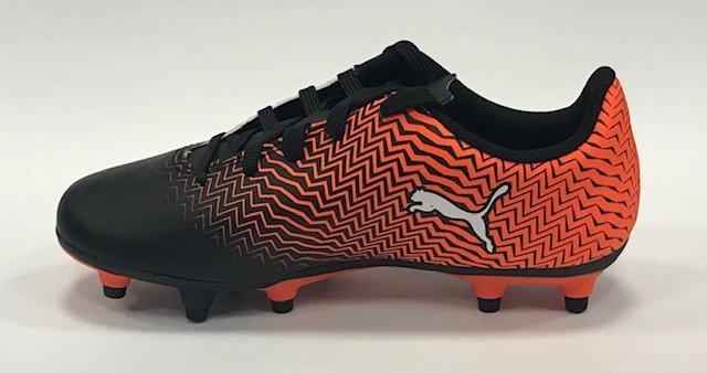 Puma scarpa da calcio da ragazzo Rapido II FG Jr 106063 03 arancio-nero-bianco - OnSide Football