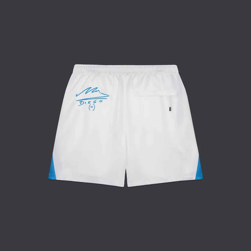 Dolly Noire pantaloncino da uomo Maradona Easy Shorts PA1369-QV-02 bianco