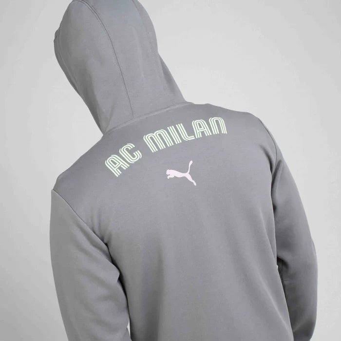 Puma Giacca Tuta Casual Hoodie ACM Milan 2024/2025 Fresh Mint - OnSide Football
