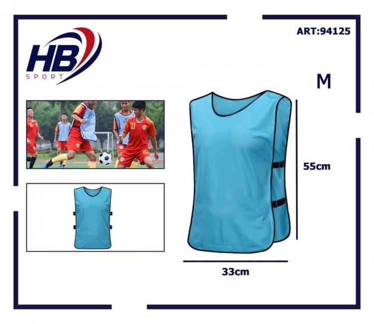 CASACCA SPORTIVA CALCIO PETTORINA CALCETTO FRATINO ALLENAMENTO SPORT AZZURRA - M