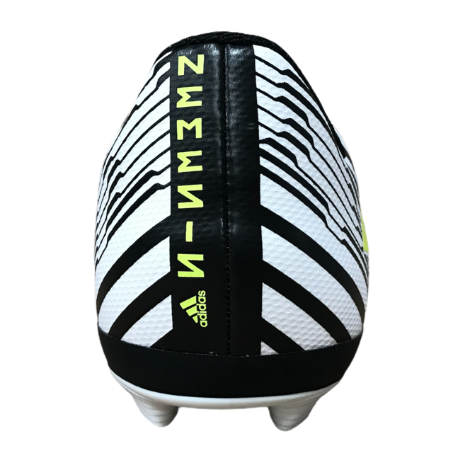 Adidas Nemeziz 17.4 FxG Scarpe Calcio Junior Bianco Nero Giallo - OnSide Football