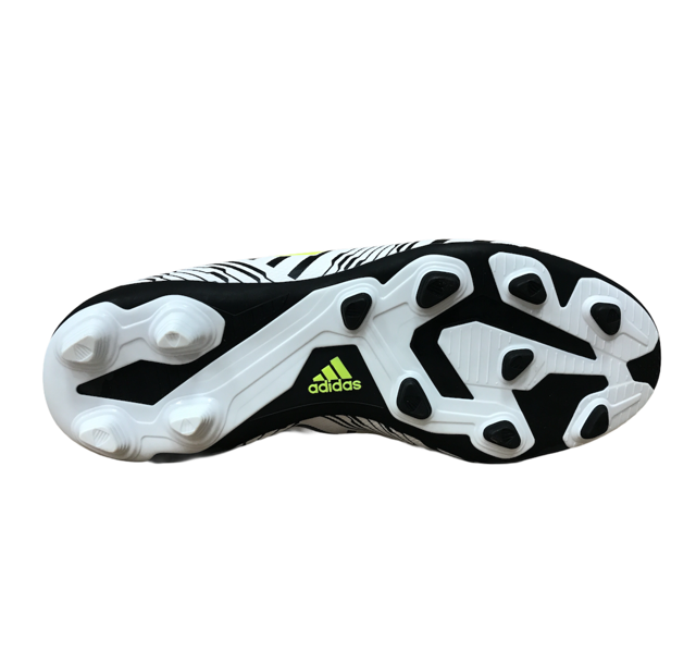Adidas Nemeziz 17.4 FxG Scarpe Calcio Junior Bianco Nero Giallo - OnSide Football