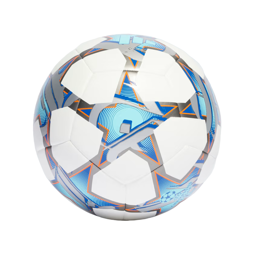 Adidas pallone da calcio UCL Training con grafica UEFA Champions League IA0952 bianco-argento-azzurro misura 5 - OnSide Football