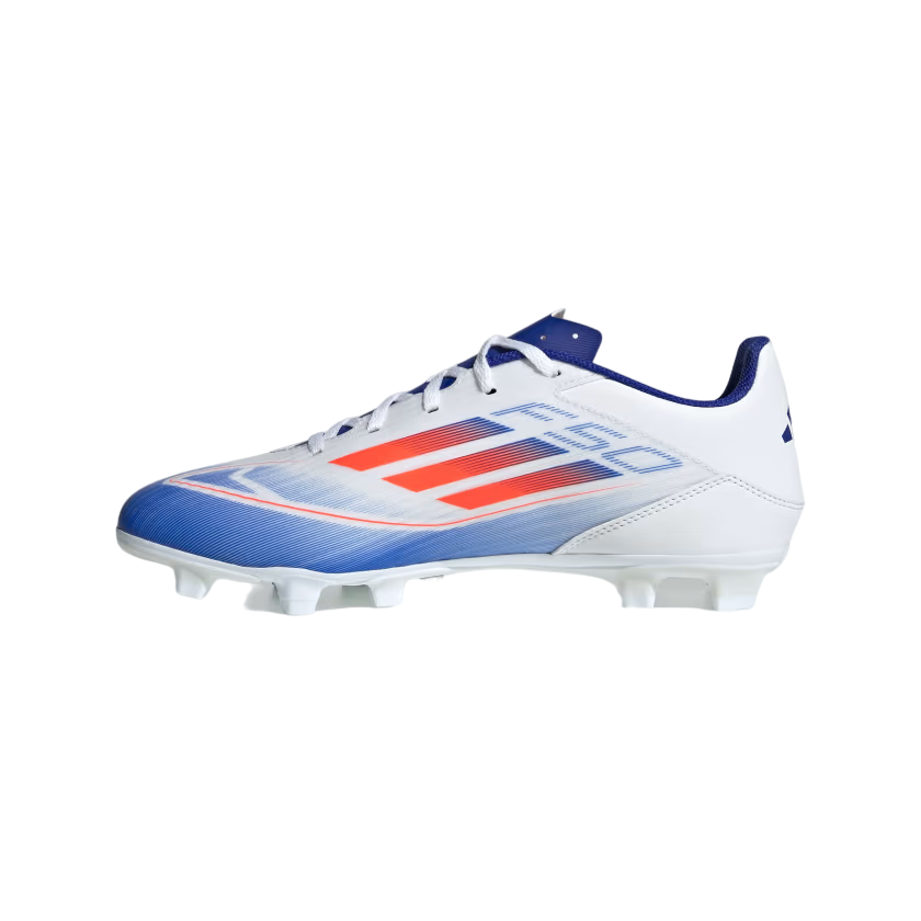 Adidas F50 Club FxG Scarpe Calcio Uomo Bianco Rosso Blu - OnSide Football