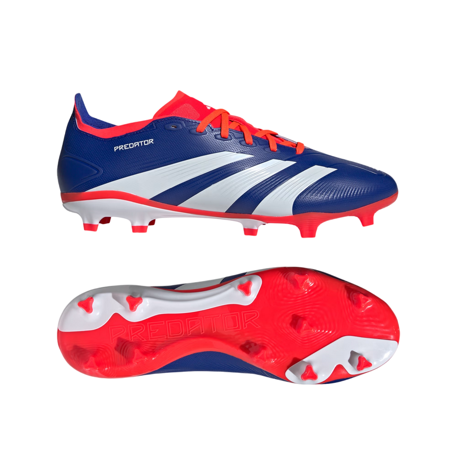 Adidas Predator League FG Scarpe Calcio Uomo Blu Bianco Rosso - OnSide Football