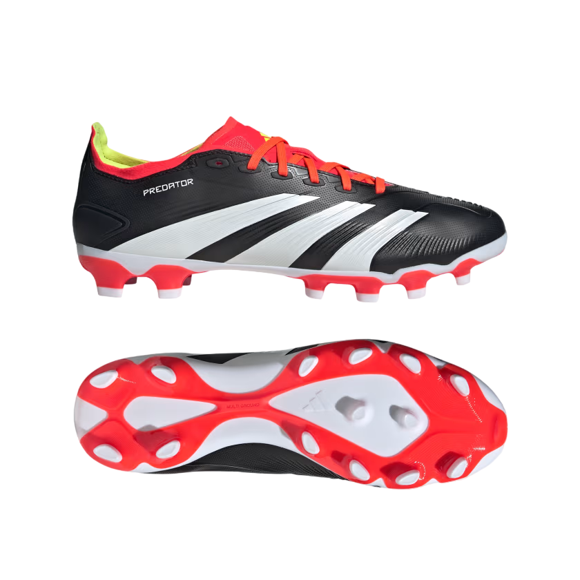 Adidas Predator League MG Scarpe Calcio Uomo Nero Bianco Rosso - IG7725 - OnSide Football
