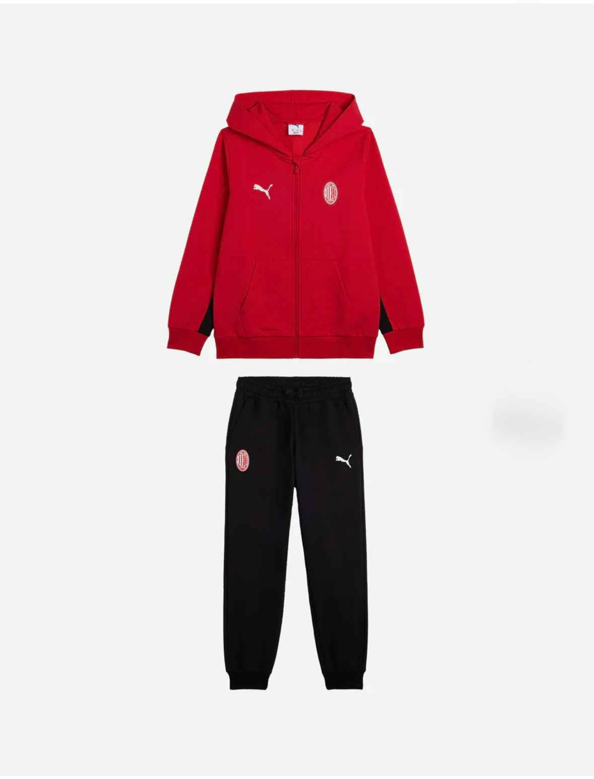 Tuta Completa Puma Calcio ACM FtblCulture Cotton Fan Suit Junior Ragazzo AC Milan 2025/2026