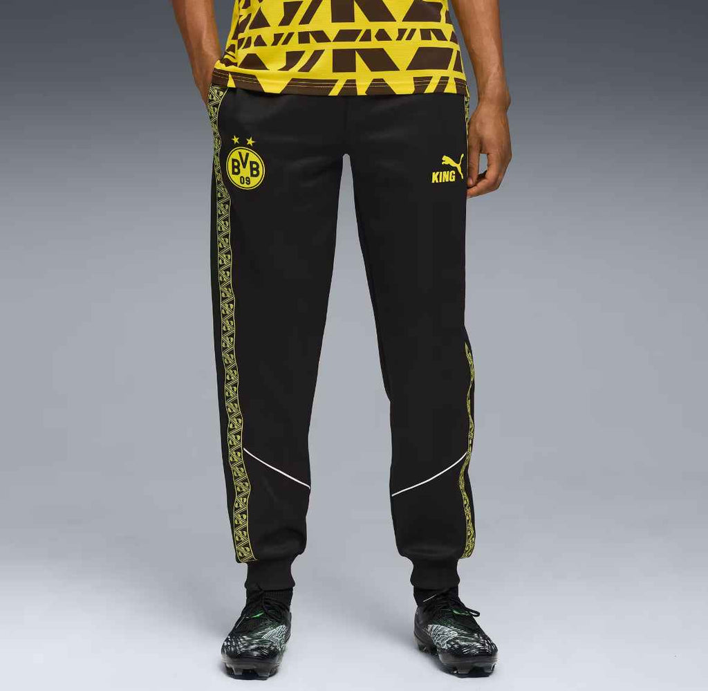 Puma Pantalone Calcio Tuta Borussia Dortmund King Anthem Pant BVB 2025/2026 Black