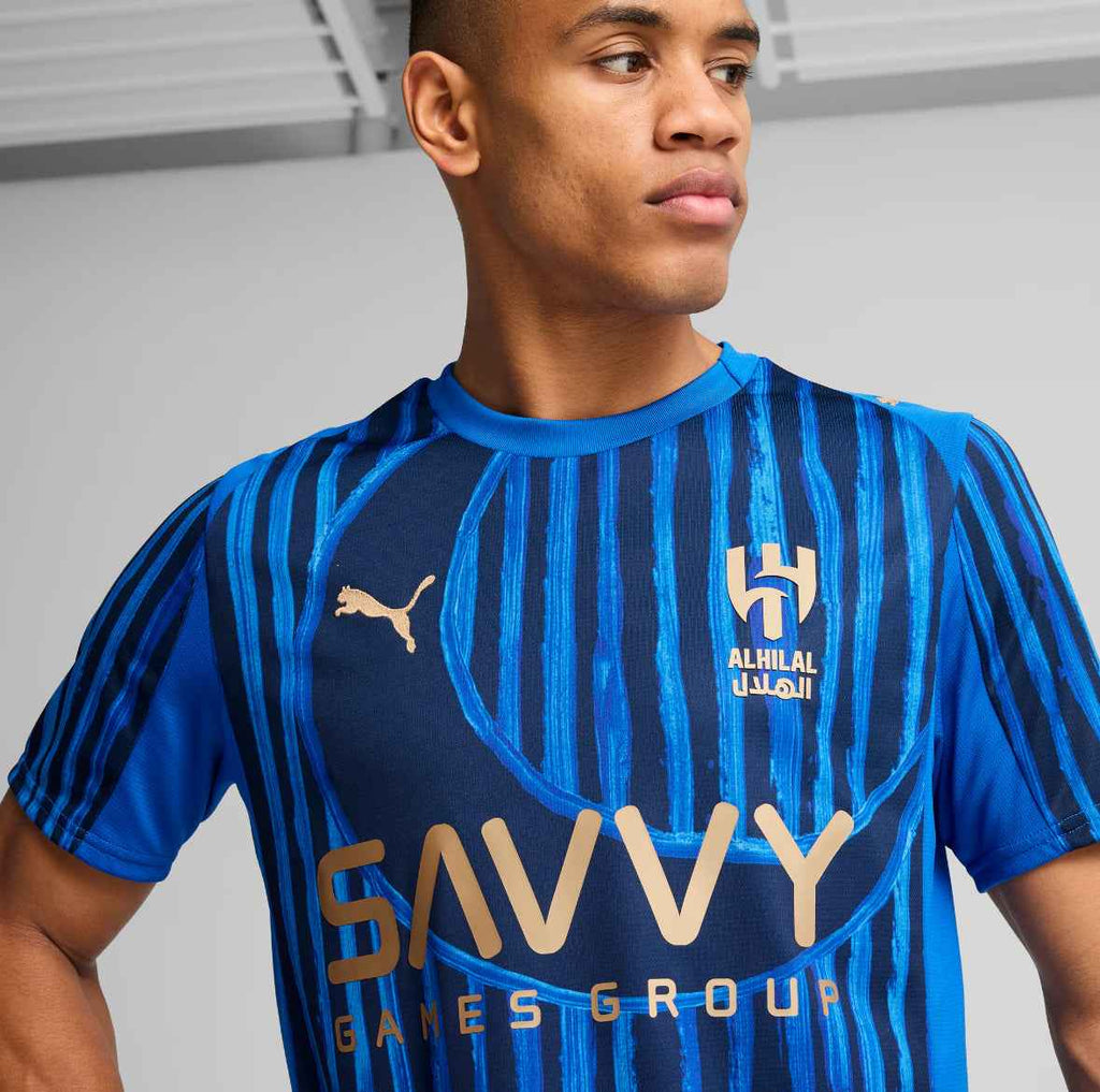 Maglia Calcio Puma Kidsuper Al Hilal Blu Oro 2025/2026 - OnSide Football