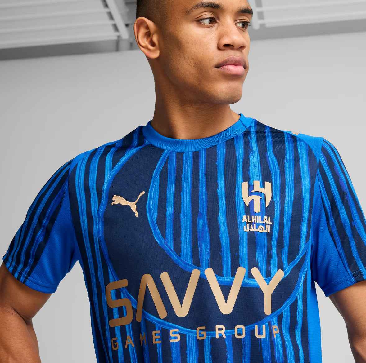 Maglia Calcio Puma Kidsuper Al Hilal Blu Oro 2025/2026 - OnSide Football