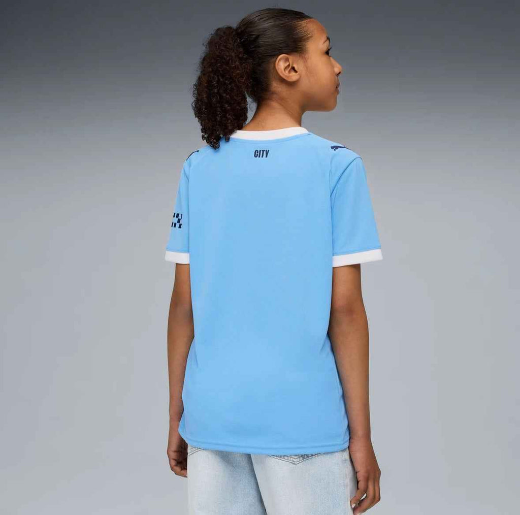 Maglia Puma Calcio MCFC Home Junior Ragazzo Manchester City 2025/2026 - OnSide Football