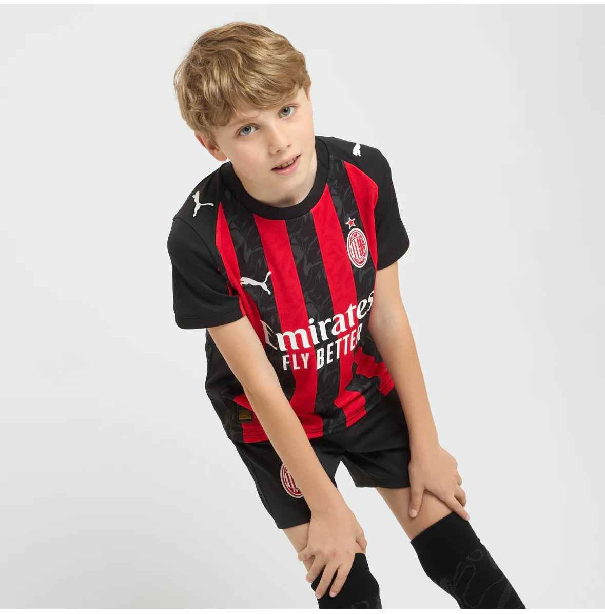 Maglia Puma Calcio Home Ragazzo AC Milan 2025/2026