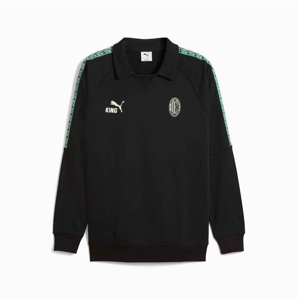 Puma Felpa Calcio King Drill Top AC Milan Nero 2025/2026