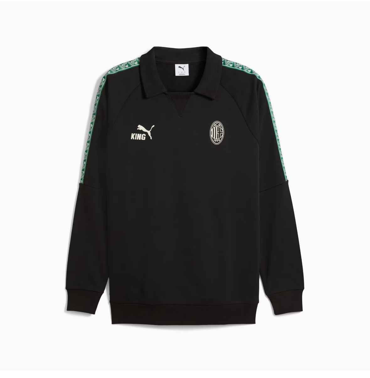 Puma Felpa Calcio King Drill Top AC Milan Nero 2025/2026