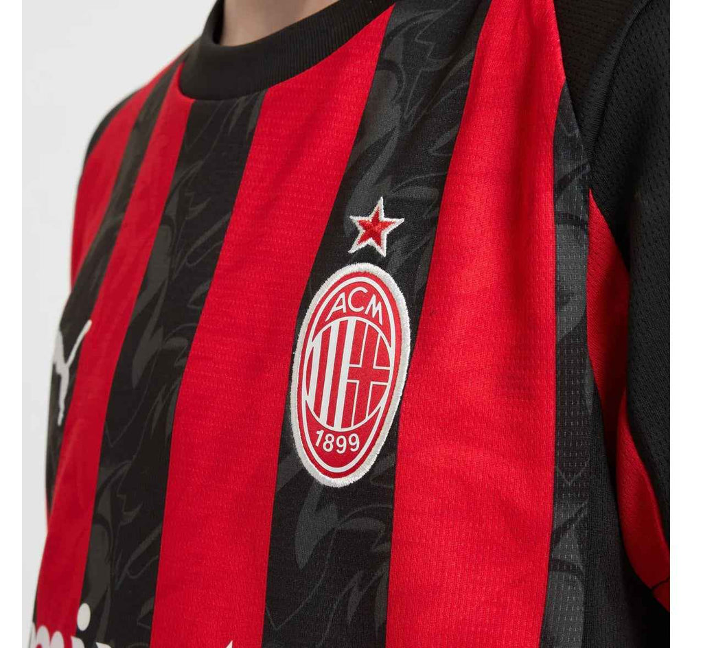 Maglia Puma Calcio Home Ragazzo AC Milan 2025/2026