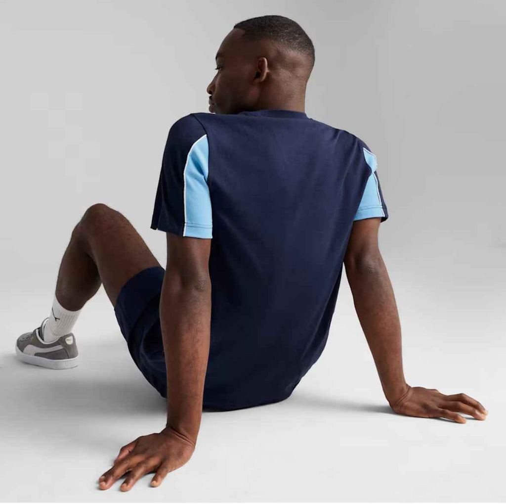 Puma Tee Maglietta Manchester City Blu Bianca e Azzurra 2024/2025