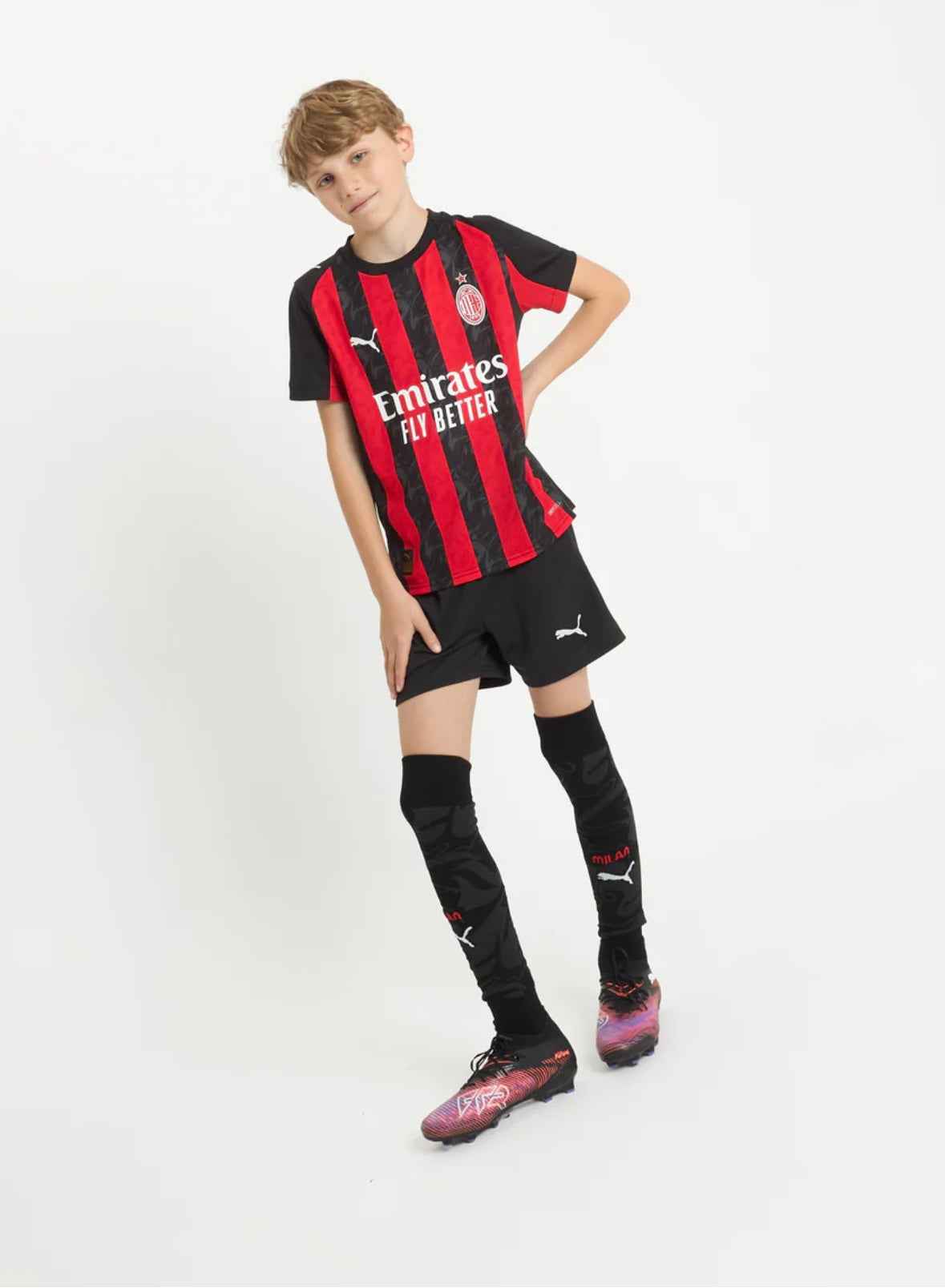Maglia Puma Calcio Home Ragazzo AC Milan 2025/2026