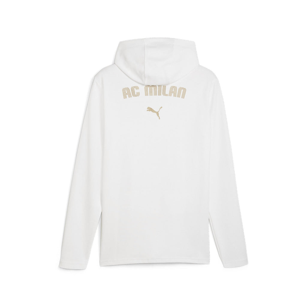 Puma Giacca Tuta Casual Hoodie ACM Milan 2024/2025 Bianca - OnSide Football