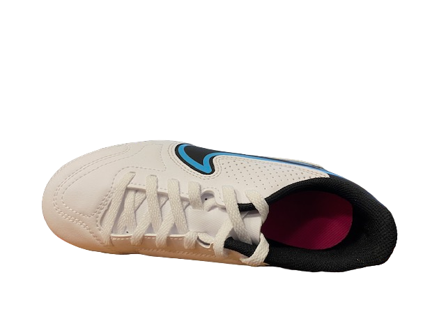 Nike scarpa da calcio da ragazzo Legend 9 Club FG/MG DA1331-146 bianco-blu-rosa-nero