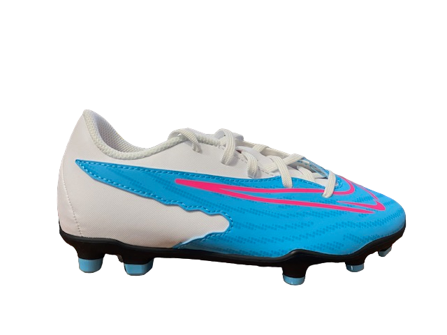 Nike scarpa da calcio da ragazzo Phantom GX Club FG/MG DD9564 446 blu rosa bianco - OnSide Football