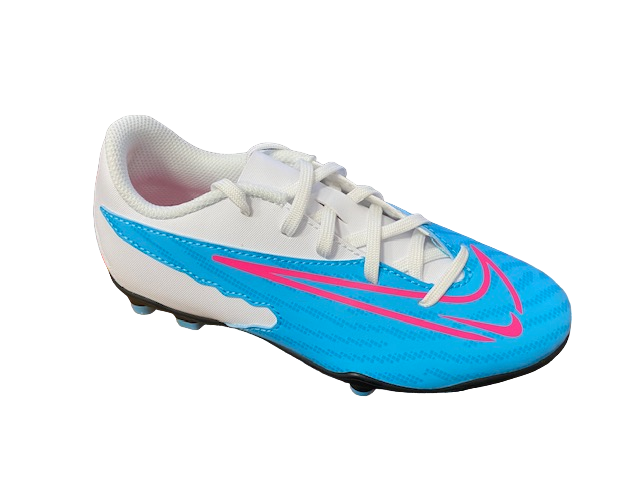 Nike scarpa da calcio da ragazzo Phantom GX Club FG/MG DD9564 446 blu rosa bianco - OnSide Football