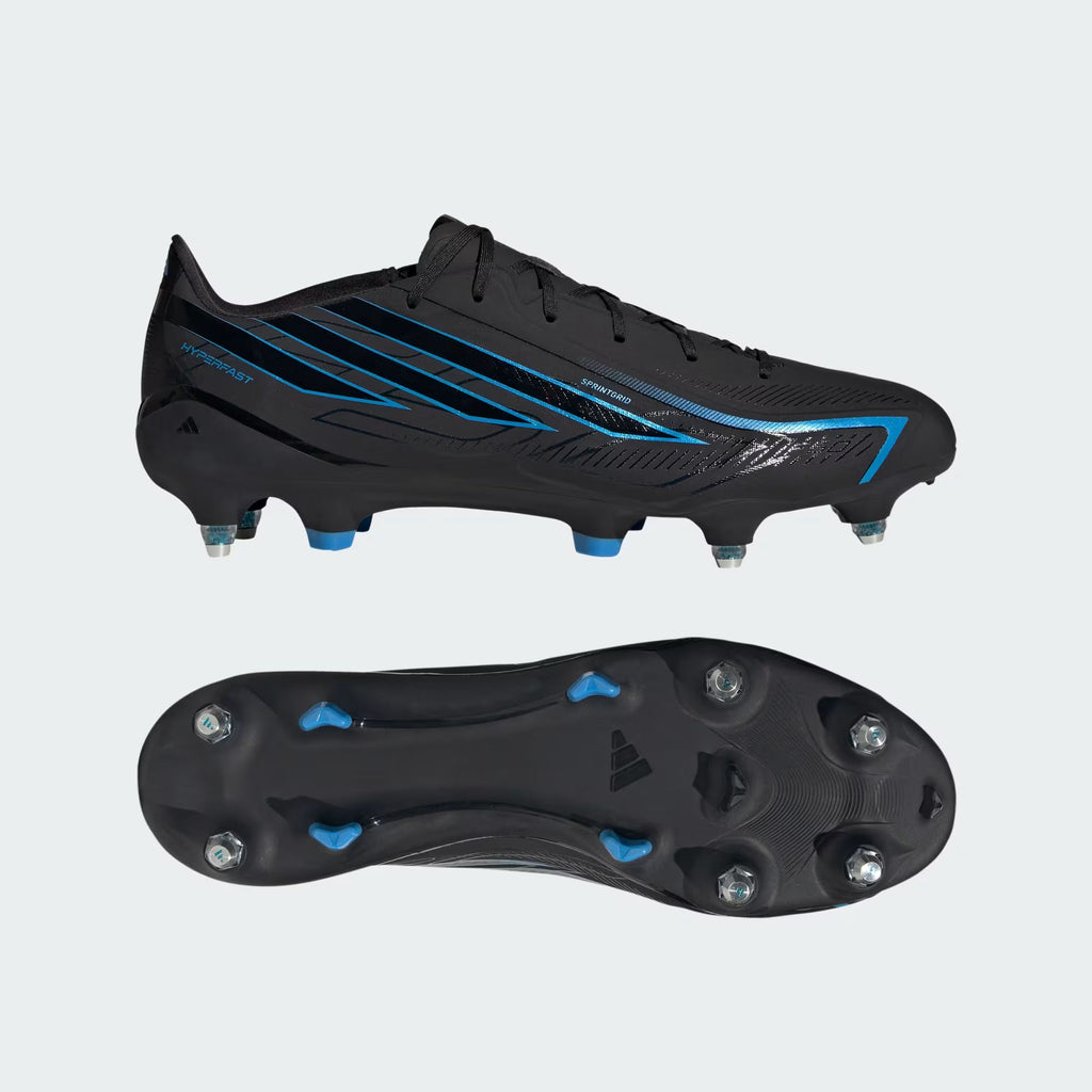 Adidas F50 Hyperfast League HQ2372 Uomo Nero - Scarpe Calcio Soft Ground - OnSide Football