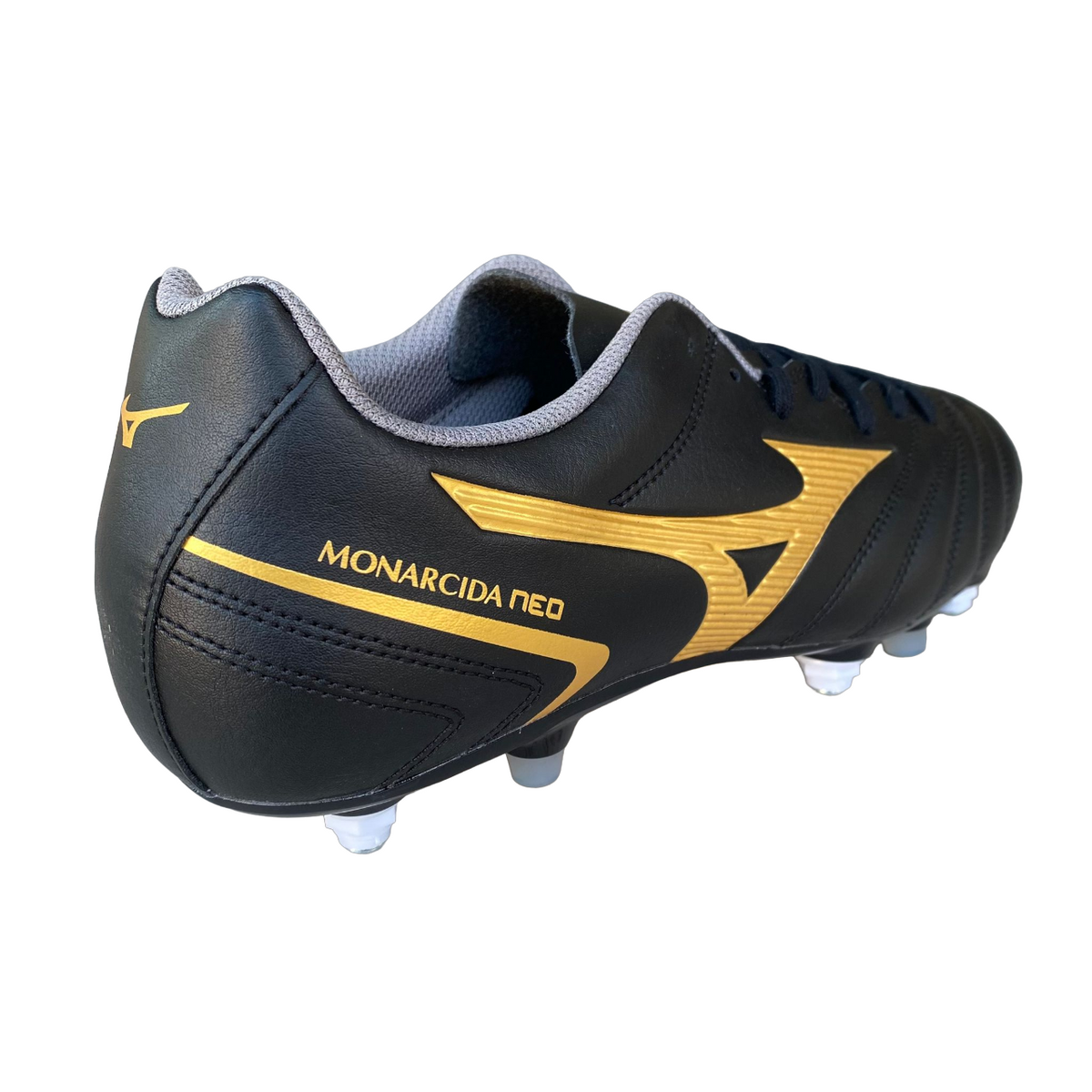 Mizuno scarpa da calcio da uomo Monarcida Neo II Select Mix P1GC232550 nero-oro - OnSide Football
