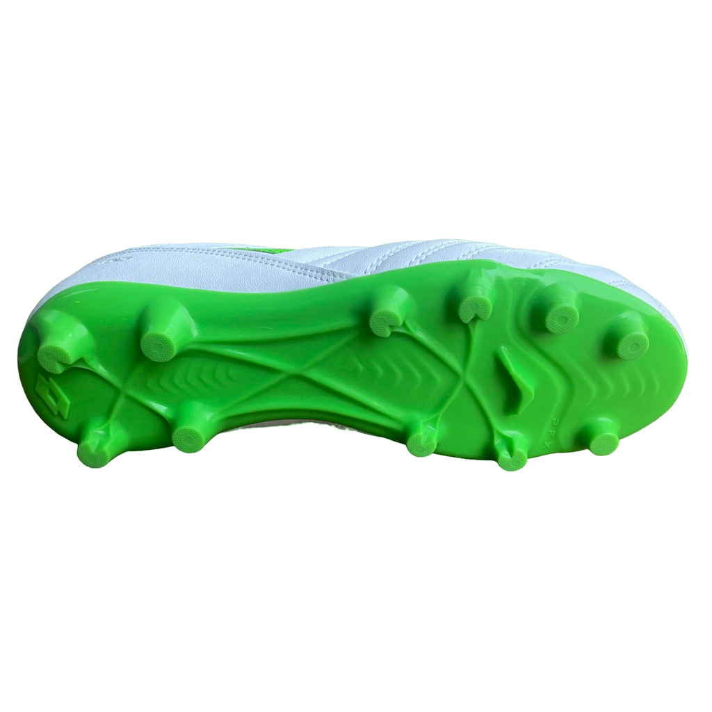 Lotto scarpa da calcio da ragazzo Stadio 705 FG 219547 1NJ bianco-verde - OnSide Football