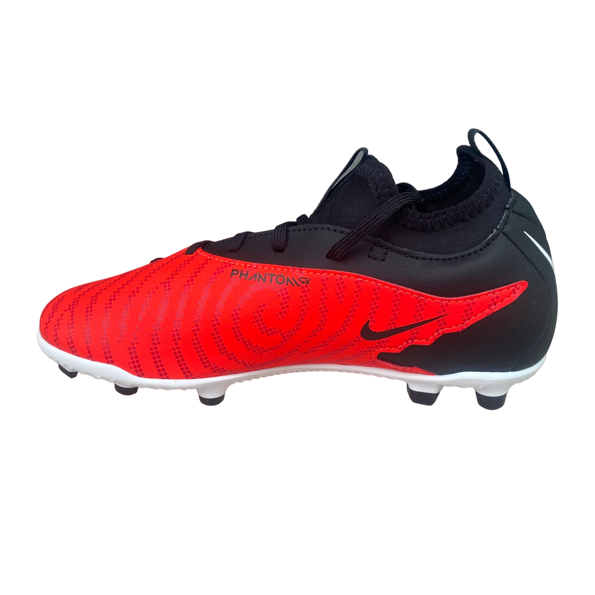 Nike scarpa da calcio da ragazzo Phantom Gx Club DF FG/MG DD9563-600 cremisi-nero-bianco - OnSide Football