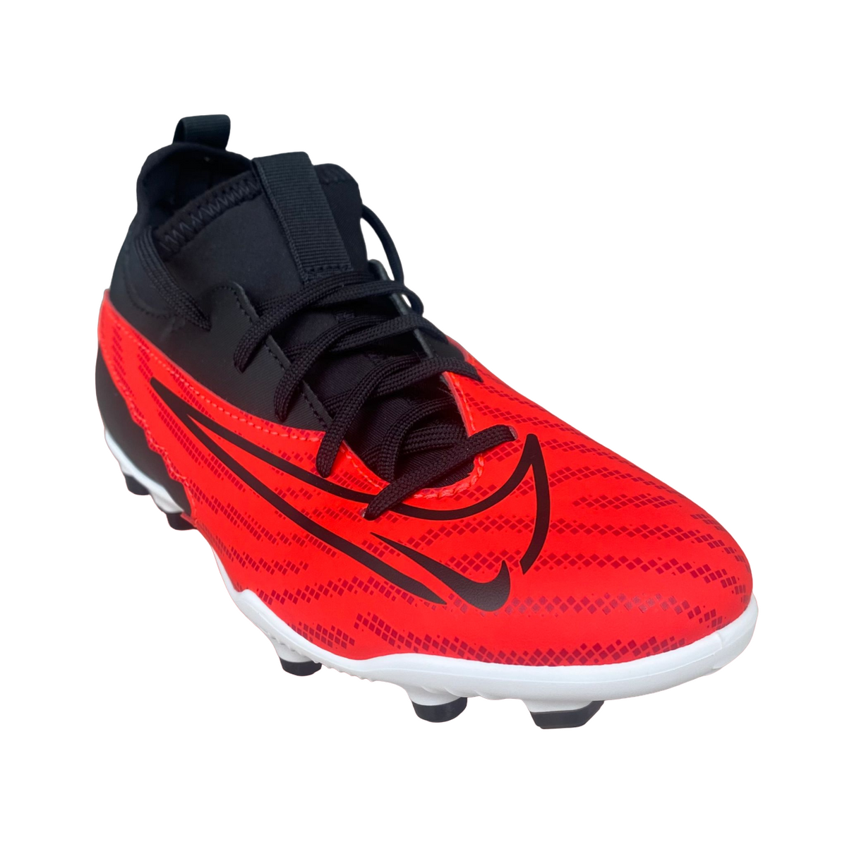 Nike scarpa da calcio da ragazzo Phantom Gx Club DF FG/MG DD9563-600 cremisi-nero-bianco - OnSide Football