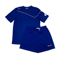 Lotto completo maglietta e pantaloncino da calcio-calcetto da adulto Sigma Q0834 azzurro - OnSide Football