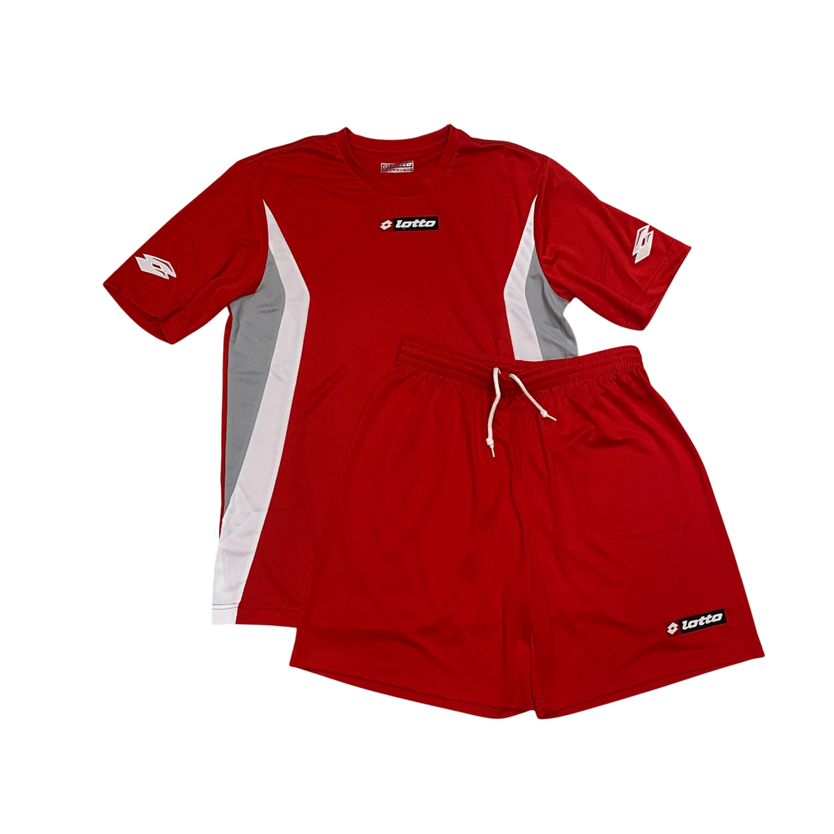 Lotto completo maglietta e pantalonconi da calcio da adulto Stars M5053 rosso - OnSide Football