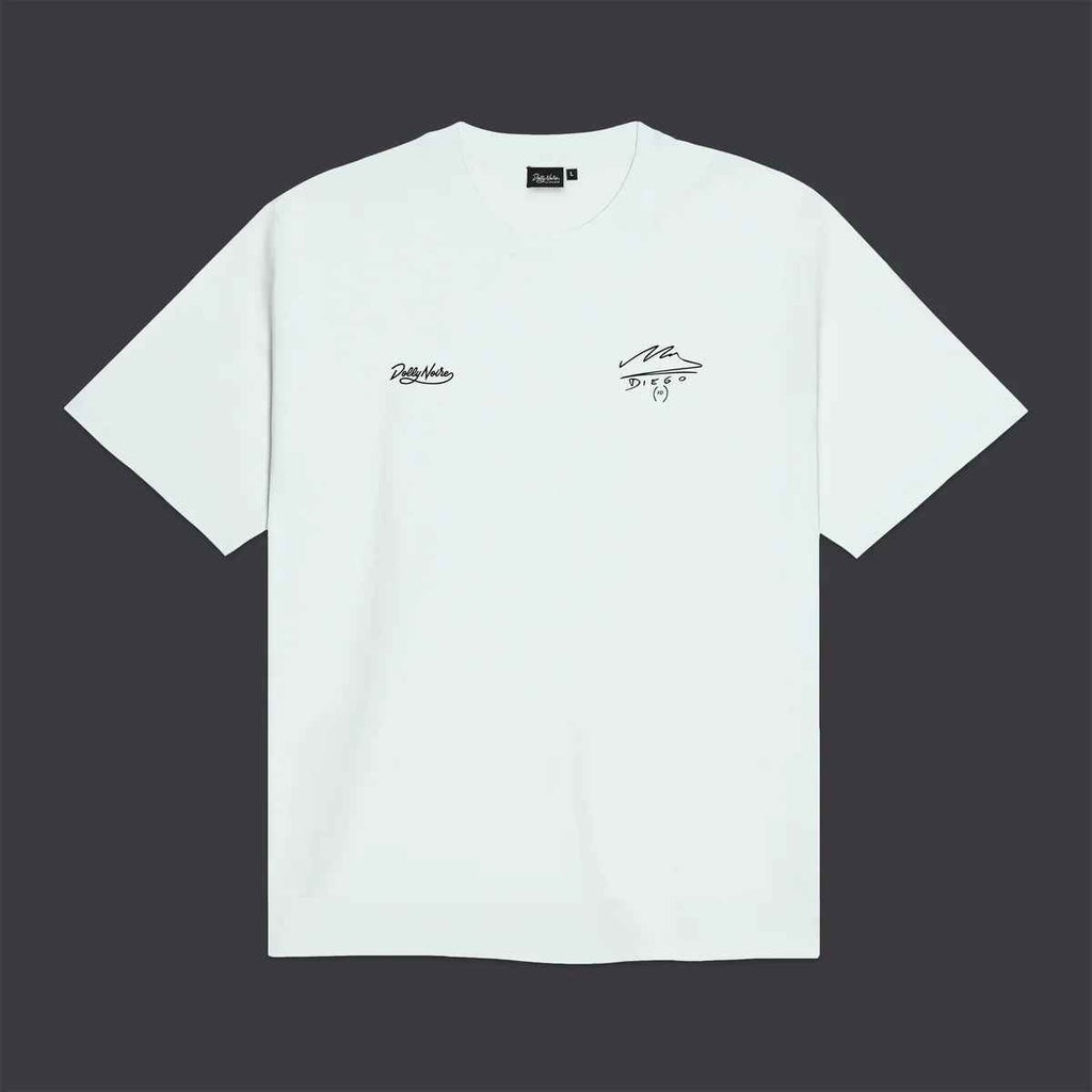 Dolly Noire T-shirt da uomo Live is Life TS1366-T4-03 celeste