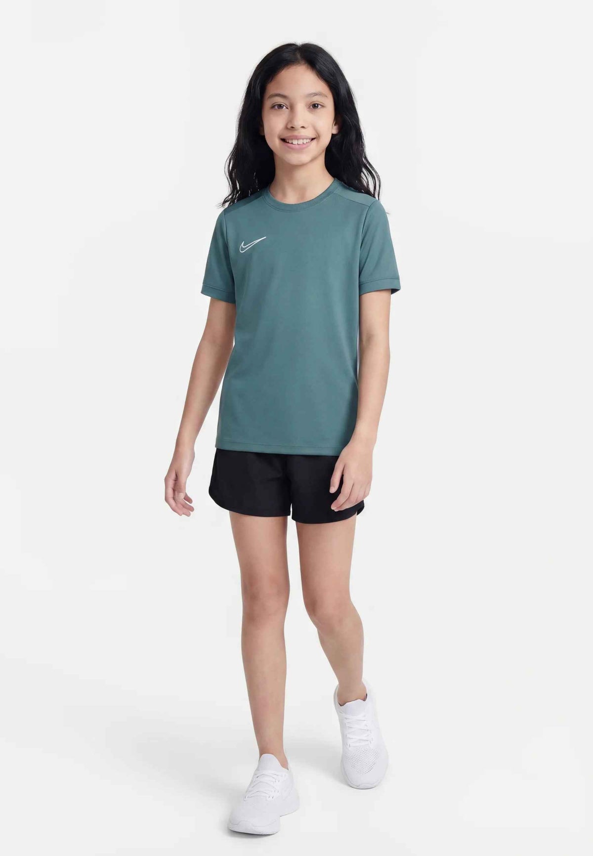 Nike Maglia Calcio Junior Manica Corta Dri-FIT Academy Mineral Slate - HJ3716-382