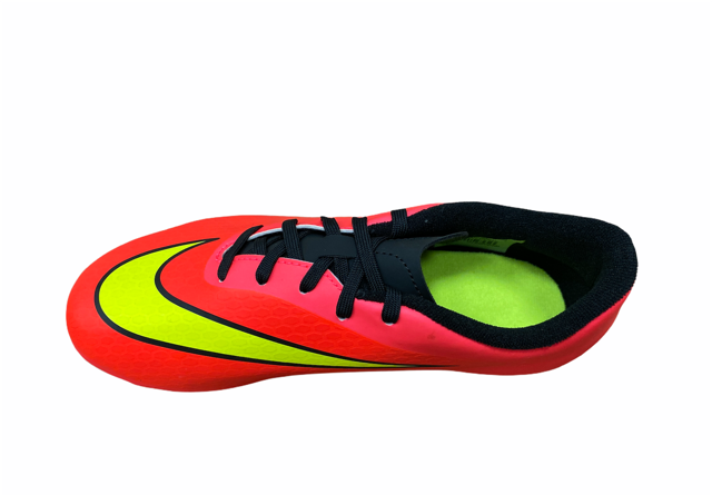 Nike scarpa da calcio da ragazzo Hypervenom Phade FG-R 599073 690 cremisi giallo - OnSide Football