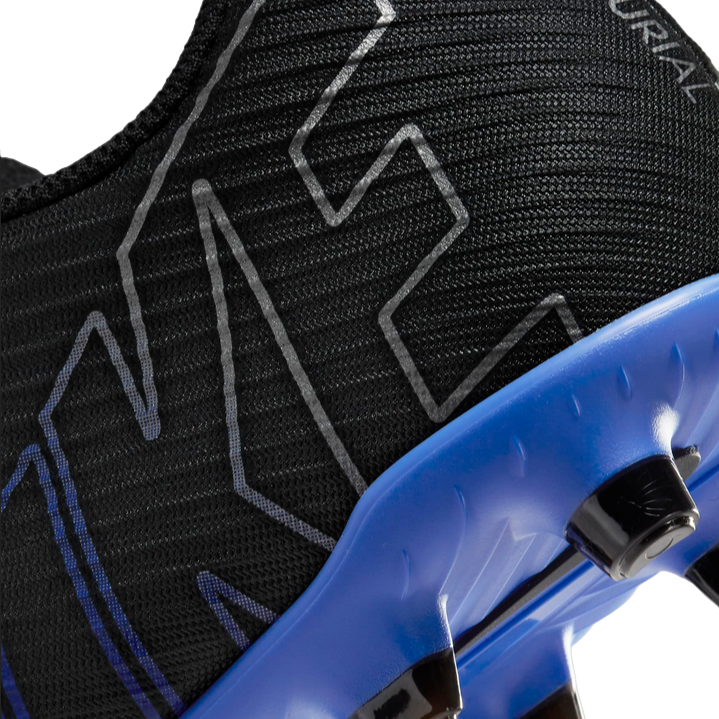 Nike Vapor 15 Club FG/MG Scarpe Calcio Uomo Nero Azzurro - OnSide Football