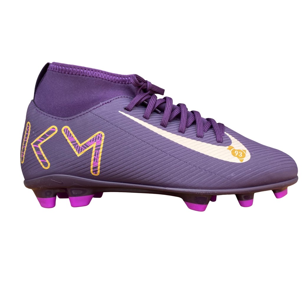 Nike Scarpa da Calcio Junior Mercurial Superfly 10 Club Kylian Mbappé HF6283-500 Viola Scuro - OnSide Football