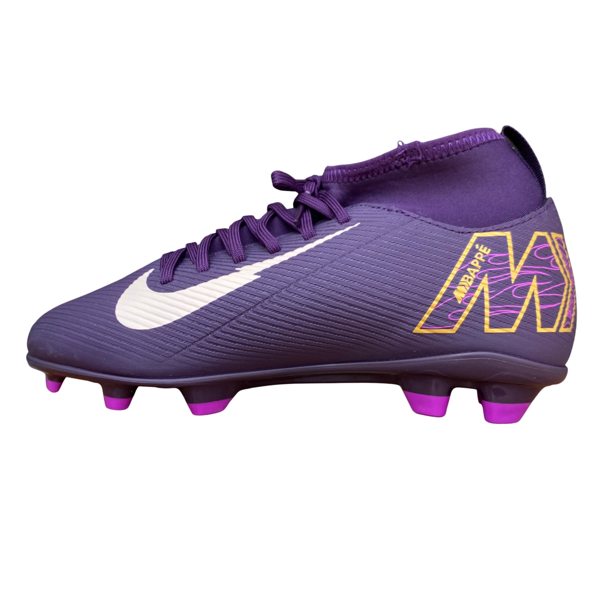 Nike Scarpa da Calcio Junior Mercurial Superfly 10 Club Kylian Mbappé HF6283-500 Viola Scuro - OnSide Football
