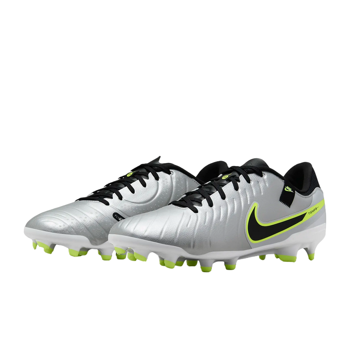 Nike Tiempo Legend 10 Academy FG/MG DV4337-001 Uomo Argento Nero - Scarpe Calcio - OnSide Football