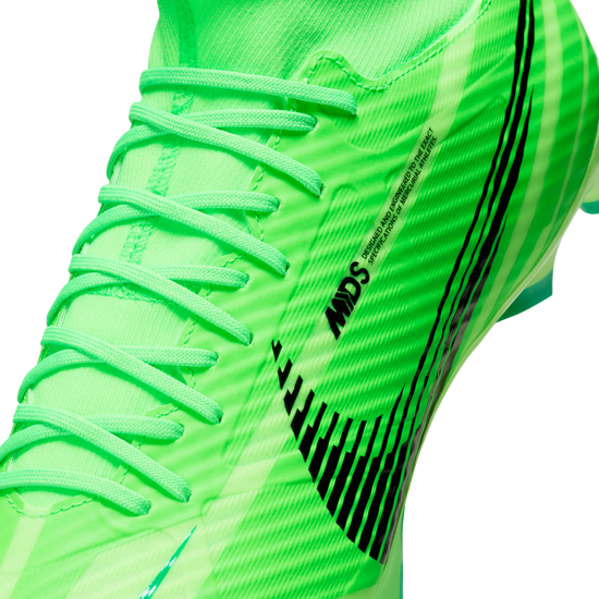 Nike Zoom Superfly 9 Academy FG Scarpe Calcio Uomo Verde Nero - OnSide Football