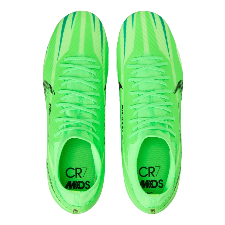 Nike Zoom Superfly 9 Academy FG Scarpe Calcio Uomo Verde Nero - OnSide Football