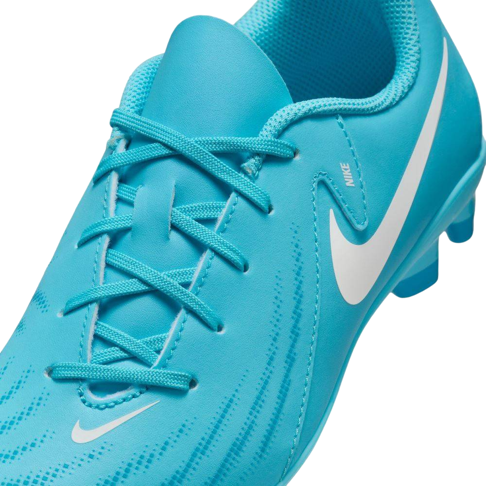 Nike scarpa da calcio junior Phantom GX II Club FG/M FJ2600-400 blue fury-bianco - OnSide Football