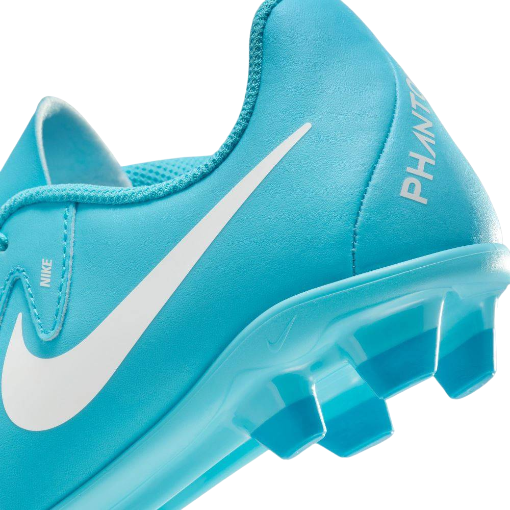 Nike scarpa da calcio junior Phantom GX II Club FG/M FJ2600-400 blue fury-bianco - OnSide Football
