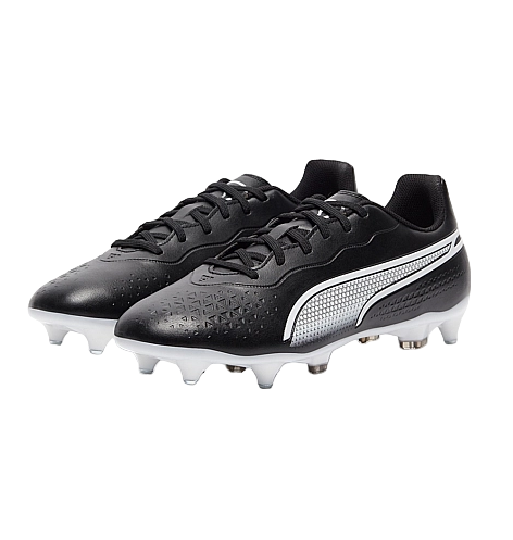 Puma Scarpe Calcio King Match MxSG 107476-01 Nero-Bianco - OnSide Football