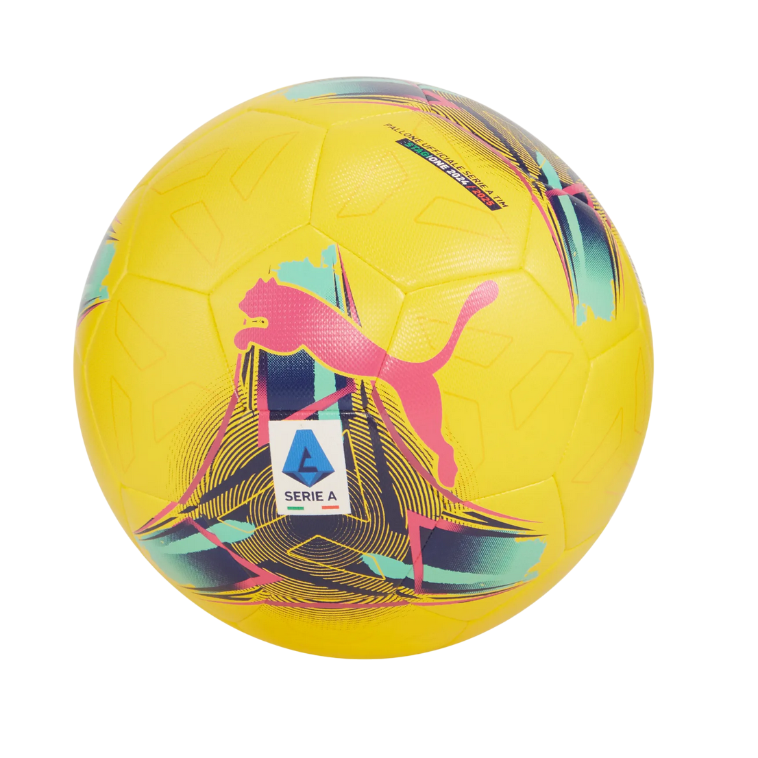 Pallone Calcio Puma Serie A Orbita Giallo Misura 5 - OnSide Football