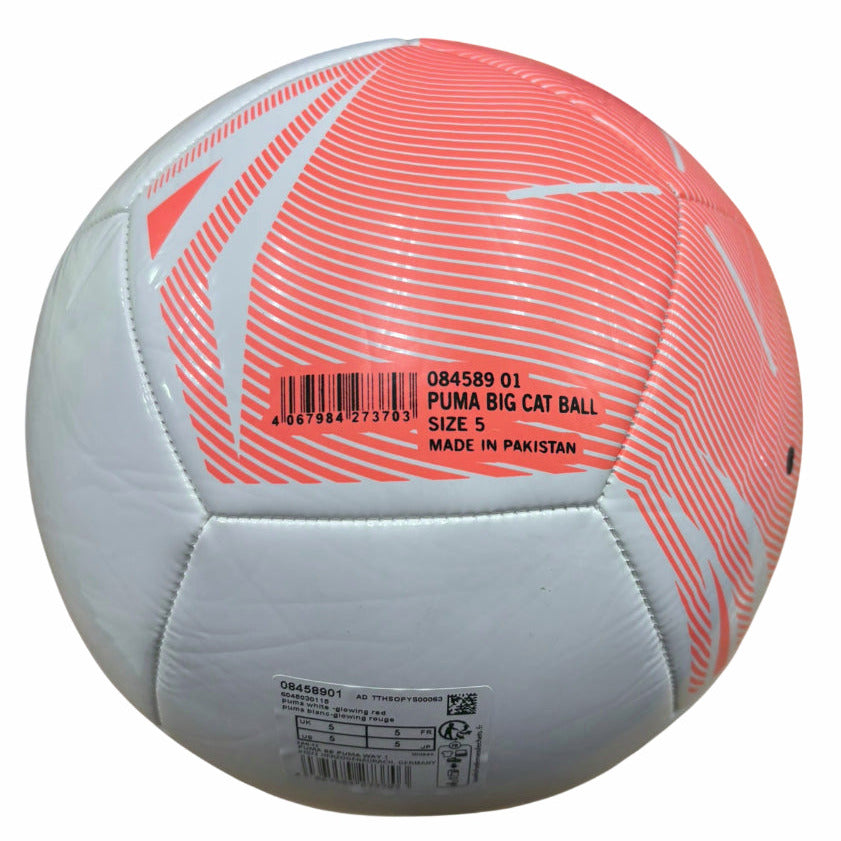 Puma Pallone Calcio Big Cat 084589-01 Bianco Misura 5 - OnSide Football